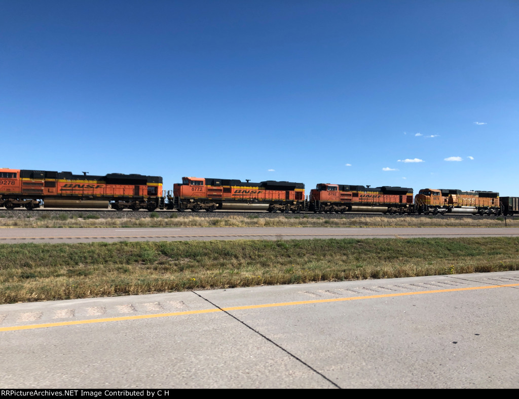 BNSF 9278/8772/8792/8878